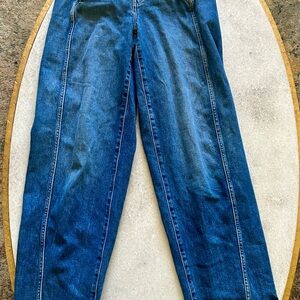 Madewell Two-Tone Blue Denim Jeans